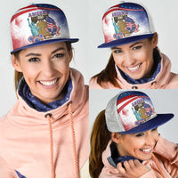 United States 4th Of July Mesh Trucker Cap 250th Anniversary Liberty Bell - Wonder Print Shop