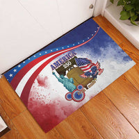 United States 4th Of July Rubber Doormat 250th Anniversary Liberty Bell - Wonder Print Shop