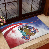 United States 4th Of July Rubber Doormat 250th Anniversary Liberty Bell - Wonder Print Shop