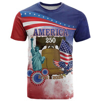 United States 4th Of July T Shirt 250th Anniversary Liberty Bell - Wonder Print Shop