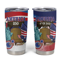 United States 4th Of July Tumbler Cup 250th Anniversary Liberty Bell - Wonder Print Shop