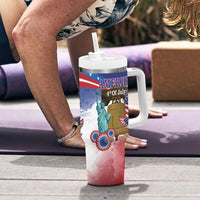 United States 4th Of July Tumbler With Handle 250th Anniversary Liberty Bell - Wonder Print Shop