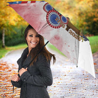 United States 4th Of July Umbrella 250th Anniversary Liberty Bell - Wonder Print Shop