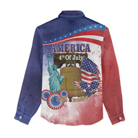 United States 4th Of July Women Casual Shirt 250th Anniversary Liberty Bell - Wonder Print Shop