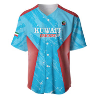 Custom Kuwait Cricket Baseball Jersey Go Champions Grunge Style - Wonder Print Shop