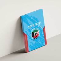 Custom Kuwait Cricket Canvas Wall Art Go Champions Grunge Style - Wonder Print Shop