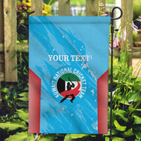 Custom Kuwait Cricket Garden Flag Go Champions Grunge Style - Wonder Print Shop
