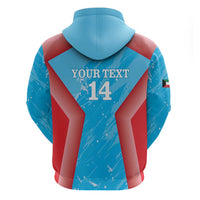 Custom Kuwait Cricket Hoodie Go Champions Grunge Style - Wonder Print Shop