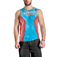 Custom Kuwait Cricket Men Tank Top Go Champions Grunge Style - Wonder Print Shop