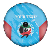 Custom Kuwait Cricket Spare Tire Cover Go Champions Grunge Style - Wonder Print Shop