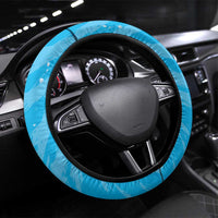 Kuwait Cricket Steering Wheel Cover Go Champions Grunge Style - Wonder Print Shop