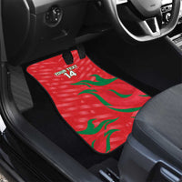 Custom Oman Cricket Car Mats Go Champions Strong Flame Style - Wonder Print Shop