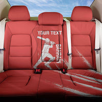 Custom Bahrain Cricket Back Car Seat Cover Go Champions Grunge Style - Wonder Print Shop