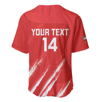 Custom Bahrain Cricket Baseball Jersey Go Champions Grunge Style - Wonder Print Shop