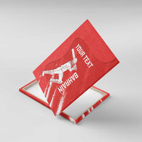 Custom Bahrain Cricket Canvas Wall Art Go Champions Grunge Style - Wonder Print Shop