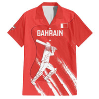 Custom Bahrain Cricket Family Matching Long Sleeve Bodycon Dress and Hawaiian Shirt Go Champions Grunge Style - Wonder Print Shop