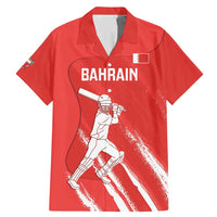 Custom Bahrain Cricket Family Matching Mermaid Dress and Hawaiian Shirt Go Champions Grunge Style - Wonder Print Shop