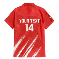 Custom Bahrain Cricket Family Matching Mermaid Dress and Hawaiian Shirt Go Champions Grunge Style - Wonder Print Shop