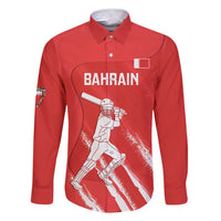 Custom Bahrain Cricket Family Matching Short Sleeve Bodycon Dress and Hawaiian Shirt Go Champions Grunge Style - Wonder Print Shop