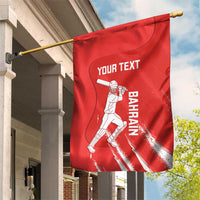 Custom Bahrain Cricket Garden Flag Go Champions Grunge Style - Wonder Print Shop