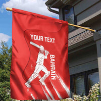 Custom Bahrain Cricket Garden Flag Go Champions Grunge Style - Wonder Print Shop