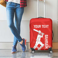 Custom Bahrain Cricket Luggage Cover Go Champions Grunge Style - Wonder Print Shop