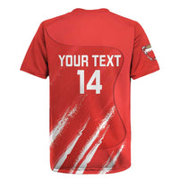 Custom Bahrain Cricket Rugby Jersey Go Champions Grunge Style - Wonder Print Shop