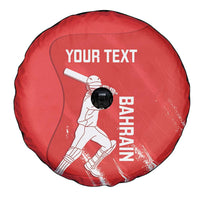 Custom Bahrain Cricket Spare Tire Cover Go Champions Grunge Style - Wonder Print Shop