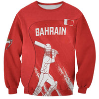 Custom Bahrain Cricket Sweatshirt Go Champions Grunge Style - Wonder Print Shop