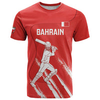 Custom Bahrain Cricket T Shirt Go Champions Grunge Style - Wonder Print Shop