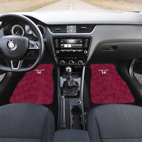 Custom Qatar Cricket Car Mats Go Champions Qataris Flag Style - Wonder Print Shop