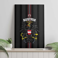 Austria Football Canvas Wall Art 2026 Go Das Team Striped Style - Wonder Print Shop