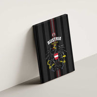 Austria Football Canvas Wall Art 2026 Go Das Team Striped Style - Wonder Print Shop