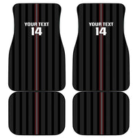 Custom Austria Football Car Mats 2026 Go Das Team Striped Style - Wonder Print Shop