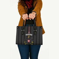 Austria Football Leather Bag 2026 Go Das Team Striped Style - Wonder Print Shop