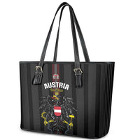 Austria Football Leather Tote Bag 2026 Go Das Team Striped Style - Wonder Print Shop
