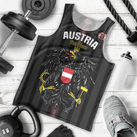 Custom Austria Football Men Tank Top 2026 Go Das Team Striped Style - Wonder Print Shop