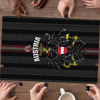 Austria Football Puzzle 2026 Go Das Team Striped Style - Wonder Print Shop