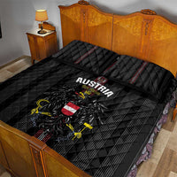Austria Football Quilt Bed Set 2026 Go Das Team Striped Style - Wonder Print Shop