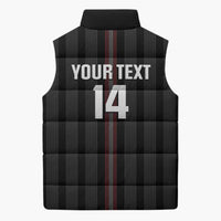 Custom Austria Football Sleeveless Puffer Jacket 2026 Go Das Team Striped Style - Wonder Print Shop