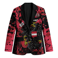 Custom Austria Football Blazer 2026 Das Team Black Eagle - Wonder Print Shop