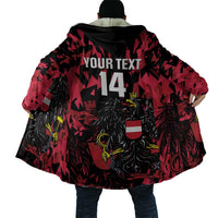 Custom Austria Football Cloak 2026 Das Team Black Eagle - Wonder Print Shop