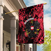 Austria Football Garden Flag 2026 Das Team Black Eagle - Wonder Print Shop