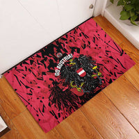 Austria Football Rubber Doormat 2026 Das Team Black Eagle - Wonder Print Shop