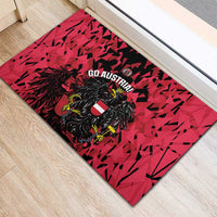 Austria Football Rubber Doormat 2026 Das Team Black Eagle - Wonder Print Shop
