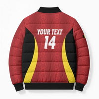Custom Belgium Football Bomber Puffer Jacket 2026 Go De Rode Duivels - Wonder Print Shop