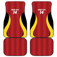 Custom Belgium Football Car Mats 2026 Go De Rode Duivels - Wonder Print Shop