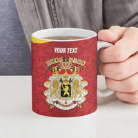Custom Belgium Football Ceramic Mug 2026 Go De Rode Duivels - Wonder Print Shop