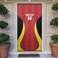 Custom Belgium Football Door Cover 2026 Go De Rode Duivels - Wonder Print Shop