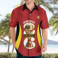 Custom Belgium Football Hawaiian Shirt 2026 Go De Rode Duivels - Wonder Print Shop